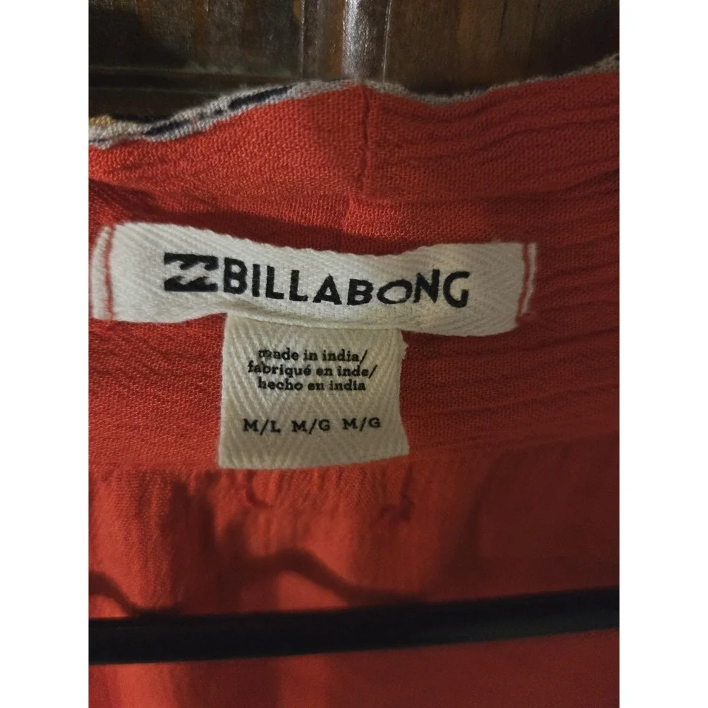 Billabong vibrant orange